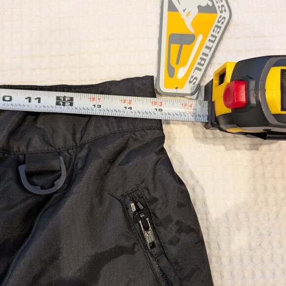 Sport Essentials Ladies Insulated Snow Pants – Size L – Black – Ripstop Nylon - Picture 7 of 8